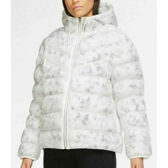 Womens Nike Jacket Large Sportswear Loose Fit Puffer Thermore Synthetic Fill - Picture 3 of 8